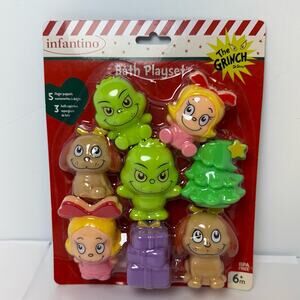 Infantino Grinch Bath Playset toys
